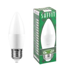 Лампа светодиодная SAFFIT SBC3713 Свеча E27 13W 4000K