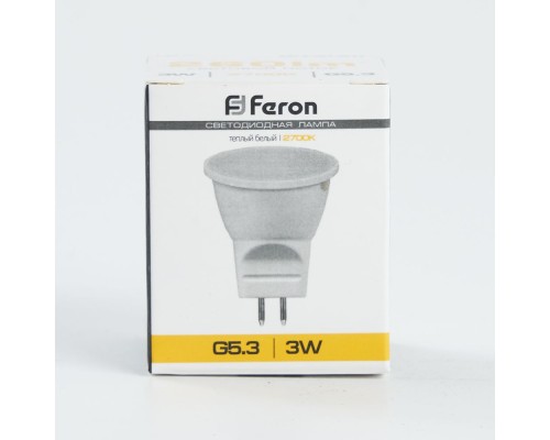 Лампа светодиодная Feron LB-271 MR11 G5.3 3W 230V 2700K