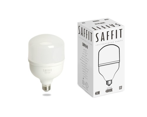 Светодиодная промышленная лампа Saffit SBHP1040 40W 4000K 230V E27-E40 (арт. 55092)