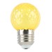 Лампа светодиодная Feron LB-385 Шарик желтый прозрачный E27 1W 230V