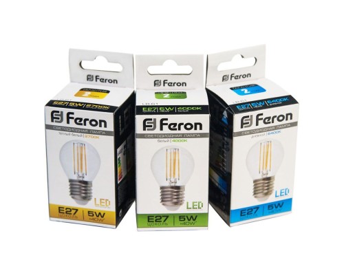 Лампа светодиодная Feron LB-61 4LED 5W 230V E27 4000K