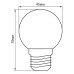 Светодиодная лампа Feron LB-37 1W 230V E27 синий 70*45мм шарик (арт. 25118)