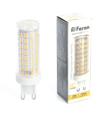 Лампа светодиодная Feron LB-437 G9 15W 175-265V 2700K