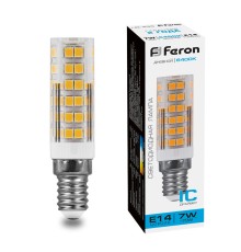 Лампа светодиодная Feron LB-433 E14 7W 175-265V 6400K