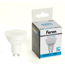 Лампа светодиодная Feron LB-24 MR16 GU10 5W 175-265V 6400K