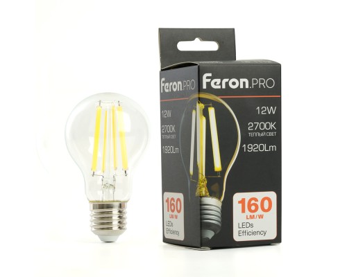 Лампа светодиодная Feron.PRO LB-1112 Шар E27 12W 175-265V 2700K