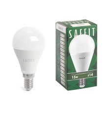 Лампа светодиодная SAFFIT SBG4515 Шарик E14 15W 4000K