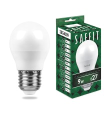 Лампа светодиодная SAFFIT SBG4509 Шарик E27 9W 230V 4000K