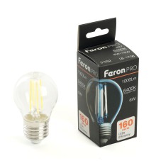 Лампа светодиодная Feron.PRO LB-1706 Шарик E27 1000LM 6W 175-265V 6400K