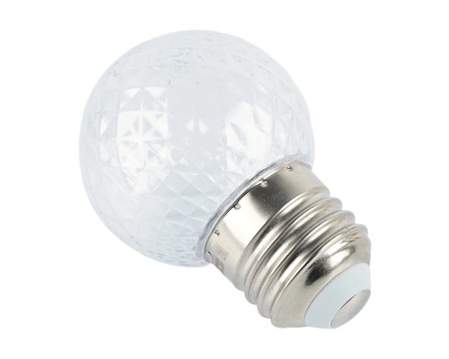 Лампа светодиодная Feron LB-385 Шарик 6400K прозрачный E27 1W 230V