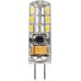 Лампа светодиодная Feron LB-420 24LED(2W) 12V G4 4000K капсула силикон