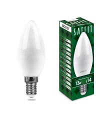 Лампа светодиодная SAFFIT SBC3713 Свеча E14 13W 6400K