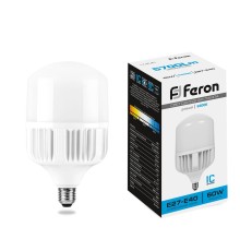 Лампа светодиодная Feron LB-65 E27-E40 60W 6400K