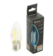 Лампа светодиодная Feron.PRO LB-1208 Свеча E27 8W 175-265V 6400K