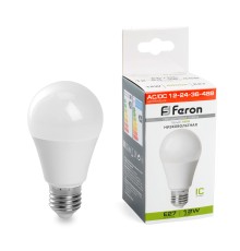 Лампа светодиодная низковольтная Feron LB-193 Шар E27 12W 12-48V 4000K