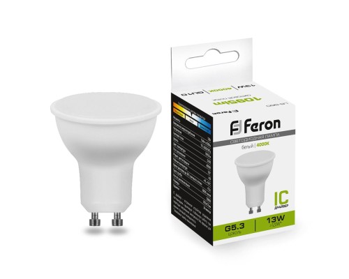 Лампа светодиодная Feron LB-960 MR16 GU10 13W 175-265V 4000K