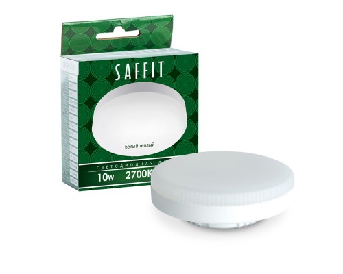 Лампа светодиодная SAFFIT SBGX5310 GX53 10W 230V 2700K