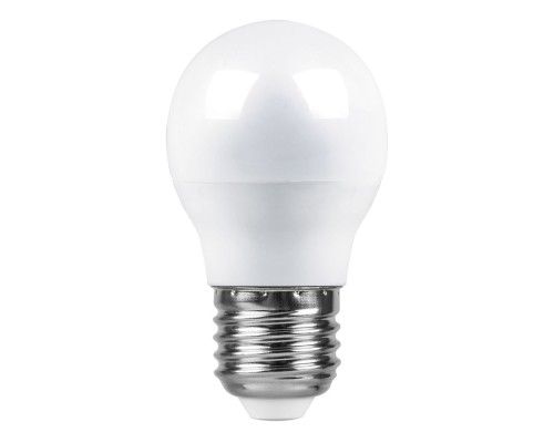 Лампа светодиодная Feron LB-95 16LED(7W) 230V E27 2700K G45 "Шар"