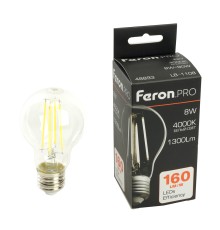 Лампа светодиодная Feron.PRO LB-1108 Шар E27 8W 175-265V 4000K