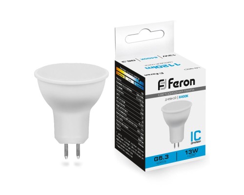 Лампа светодиодная Feron LB-960 MR16 G5.3 13W 175-265V 6400K