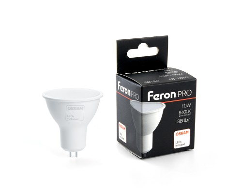 Лампа светодиодная Feron.PRO LB-1610 MR16 G5.3 10W 6400K