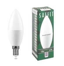 Лампа светодиодная SAFFIT SBC3715 Свеча E14 15W 230V 2700K