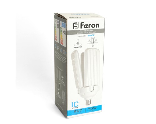 Лампа светодиодная Feron LB-654 E27 70W 175-265V 6500К