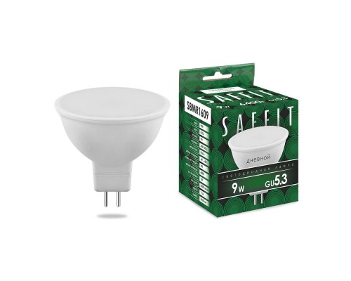 Лампа светодиодная SAFFIT SBMR1609 MR16 GU5.3 9W 230V 6400K