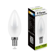 Лампа светодиодная Feron LB-713 Свеча E14 11W 230V 4000K