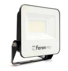 Светодиодный прожектор Feron.PRO LL-1000 IP65 30W 6400K черный