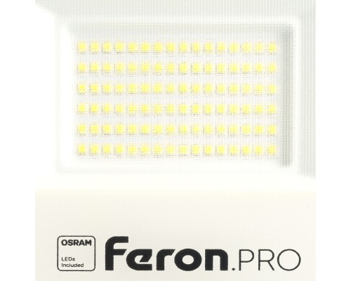 Светодиодный прожектор Feron.PRO LL-1000 IP65 50W 6400K черный