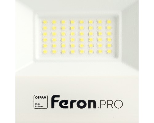 Светодиодный прожектор Feron.PRO LL-1000 IP65 30W 6400K черный