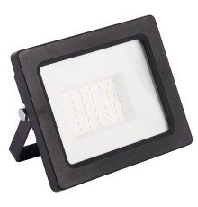 Светодиодный прожектор FERON с датчиком освещенности LL-981 IP65 30W 6400K черный
