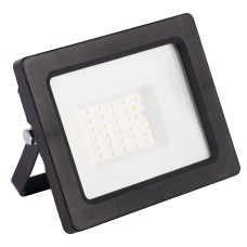 Светодиодный прожектор FERON с датчиком освещенности LL-981 IP65 30W 6400K черный