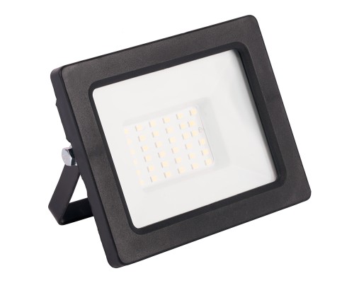 Светодиодный прожектор FERON с датчиком освещенности LL-981 IP65 30W 6400K черный