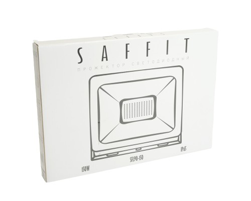 Светодиодный прожектор SAFFIT SFL90-150 IP65 150W 6400K черный