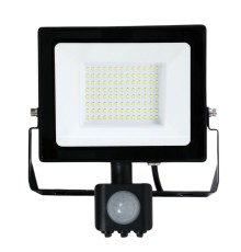 Светодиодный прожектор Feron с датчиком LL-909 IP65 100W 6400K