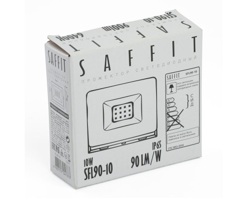 Светодиодный прожектор SAFFIT SFL90-10 IP65 10W 6400K белый