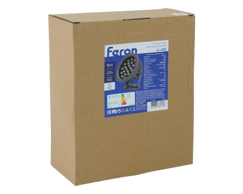 Светодиодный светильник ландшафтно-архитектурный Feron.One LL-402 185-235V 18W 4000K IP65