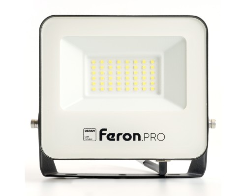 Светодиодный прожектор Feron.PRO LL-1000 IP65 30W 6400K черный