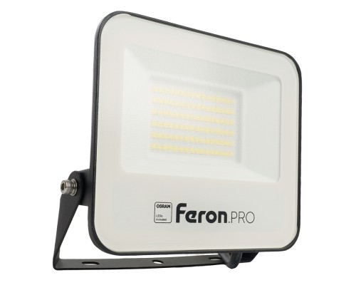 Светодиодный прожектор Feron.PRO LL-1000 IP65 50W 6400K черный