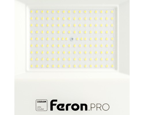 Светодиодный прожектор Feron.PRO LL-1000 IP65 100W 6400K  черный