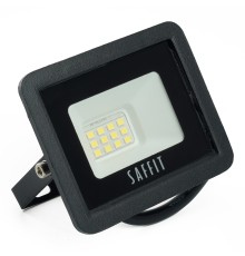 Светодиодный прожектор SAFFIT SFL90-10 IP65 10W 6400K черный