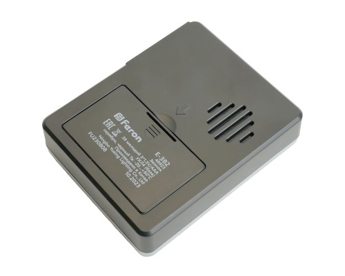 Звонок дверной беспроводной Feron E-382 Электрический 38 мелодий серебро, черный с питанием от батареек и от сети через USB