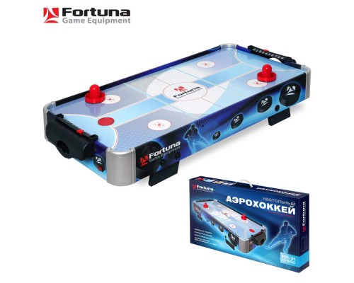 Аэрохоккей Fortuna hr-31 blue ice hybrid настольный 86х43х15см 07748