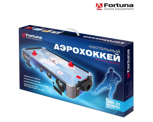 Аэрохоккей Fortuna hr-31 blue ice hybrid настольный 86х43х15см 07748