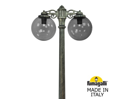 Садово-парковый фонарь FUMAGALLI GIG BISSO/G300 2L DN G30.156.S20.BZE27DN
