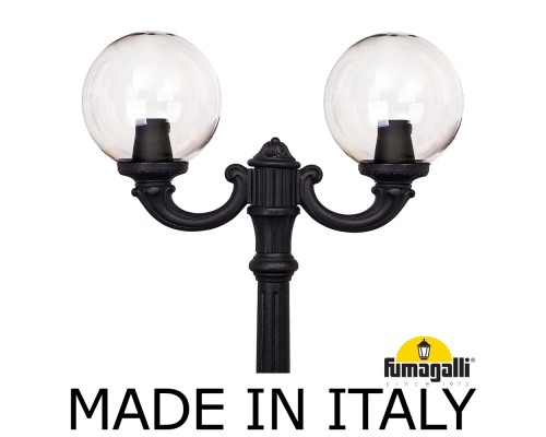 Парковый фонарь FUMAGALLI TABOR OFIR/GLOBE 300 2L  G30.205.R20.AZE27