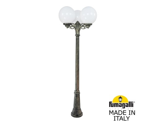 Садово-парковый фонарь FUMAGALLI GIG BISSO/G300 3L G30.156.S30.BYE27