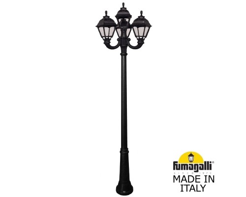 Садово-парковый фонарь FUMAGALLI RICU/OFIR/CEFA 3L+1 U23.157.R31.AXE27
